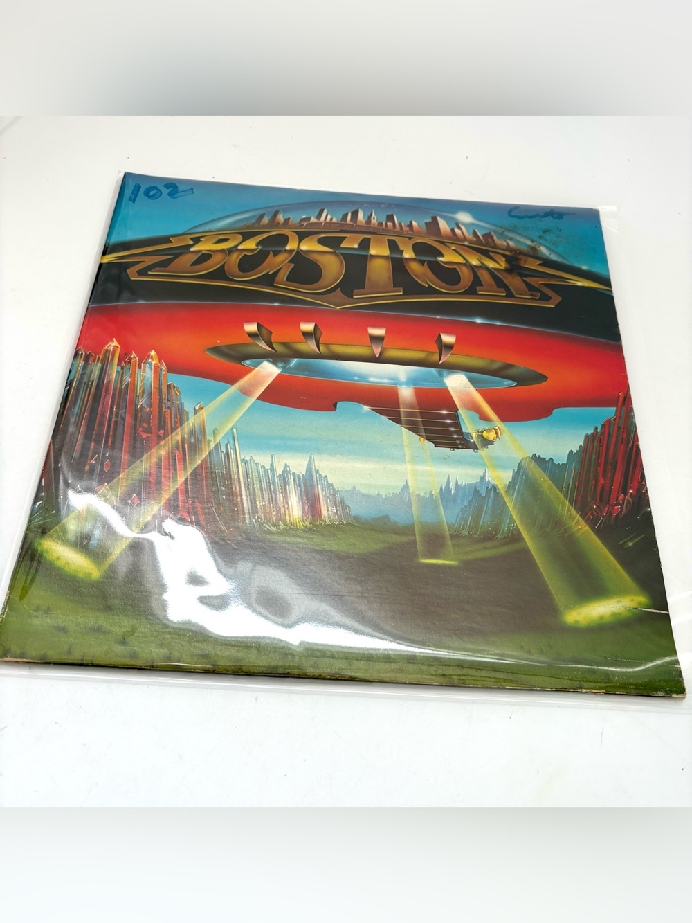 Boston Don't Look Back 12" Vinyl LP Epic FE 35050 1978 Stereo *TESTED*